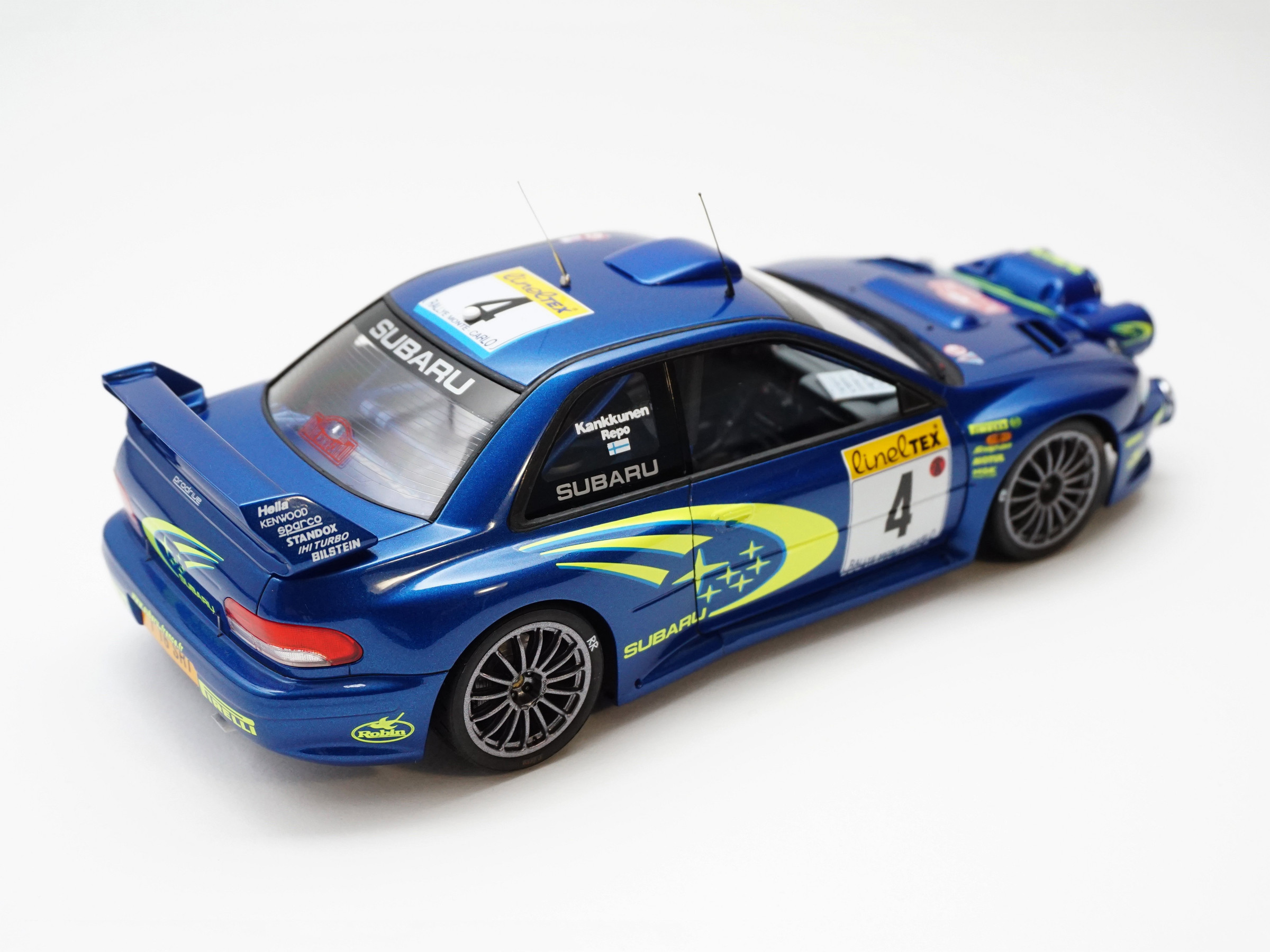 Tamiya 1/24 Scale Sports Car Subaru Impreza WRC98 Monte Carlo Scale Model  Kit