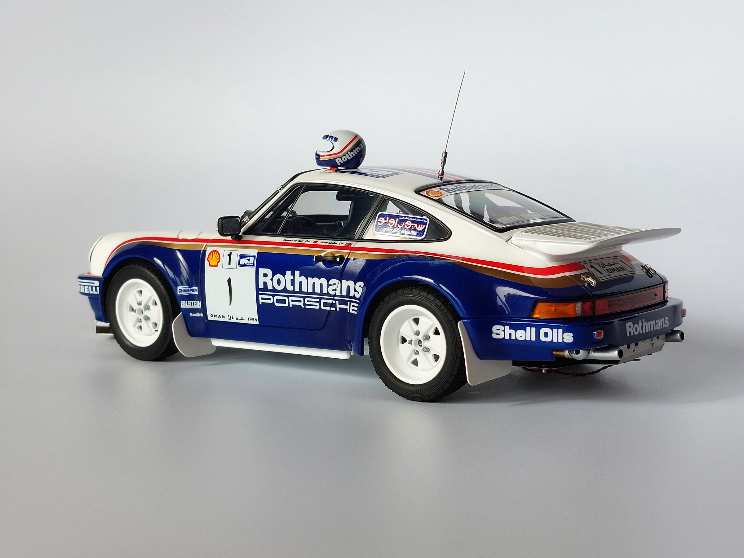 Porsche 911 SC RS '84 Oman Rally Winner | NuNu 1:24