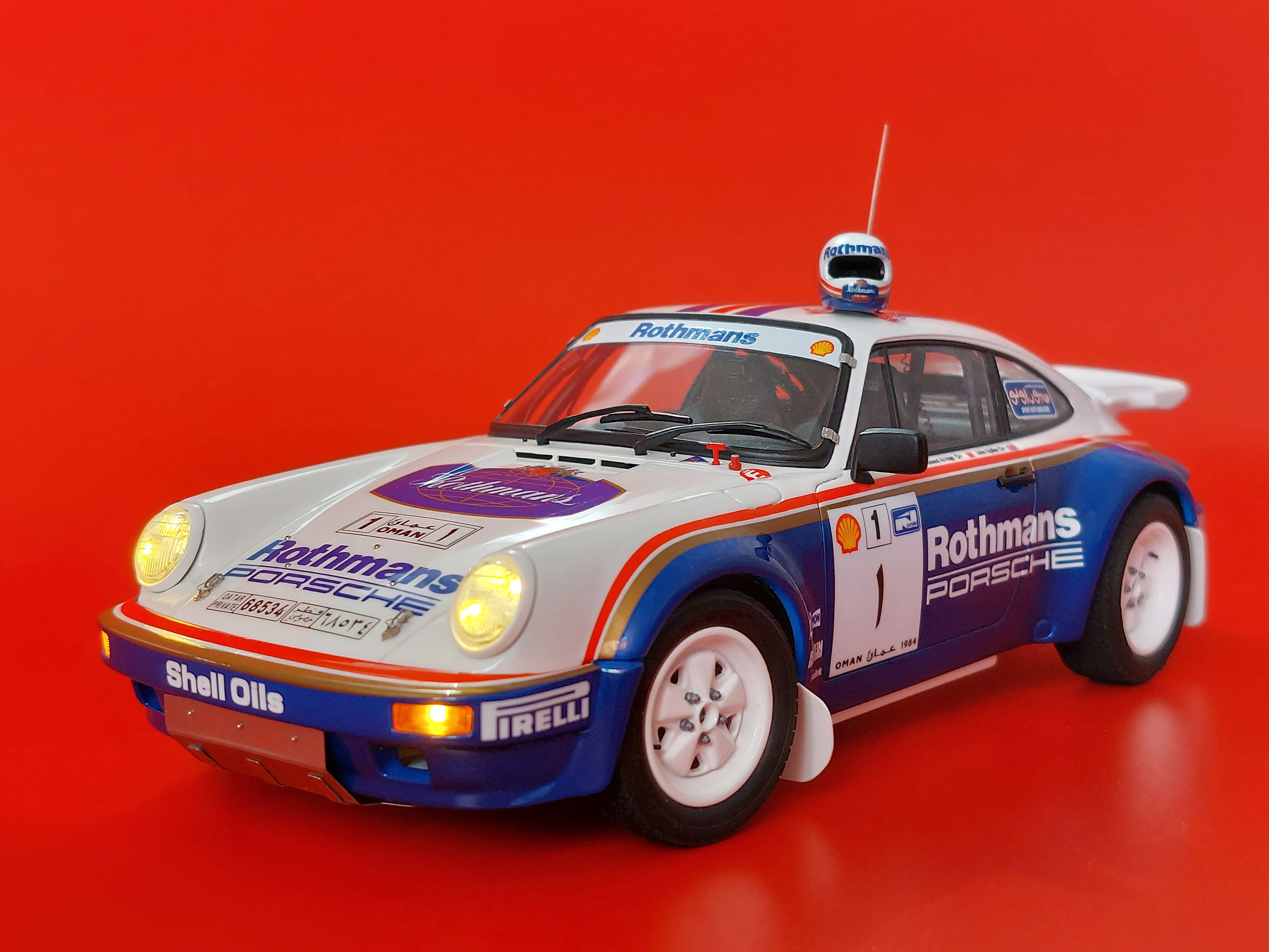 Porsche 911 SC RS '84 Oman Rally Winner | NuNu 1:24